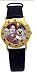 Men's Photo Watch - Create a Custom Watch From Your Favorite Photo - Gold-Tone Frame