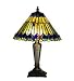 17H Jeweled Peacock Accent Lamp