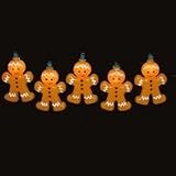 Kurt Adler 10-Light Gingerbread Light Set