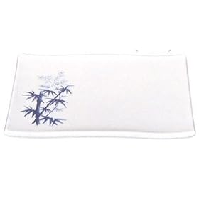 Buy Bamboo Melamine Sushi Plate 8x5.5in #509B-BZ