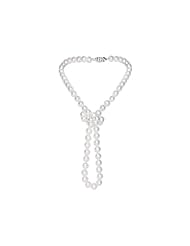 Sterling silver 7.5-8 MM Freshwater Cultured Pearl Strand, 24"