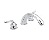 Citidel Chrome 8-16 Roman Tub Filler w/ Lever Hdls