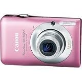 Canon PowerShot SD1300IS 12 MP Digital Camera with 4x Wide Angle Optical Image Stabilized Zoom and 2.7-Inch LCD (Pink)