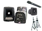 Anchor Audio MEGA-DP DUAL Sound System Package Includes MEGA-6000U2 with 2 Wireless Receivers