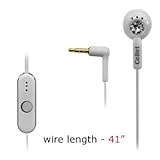 3.5mm Mono Hands-Free Headset (Jewel Design) for BlackBerry Torch 9800 (Whi ....