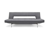 Wing Deluxe Sofa Bed Dark Grey Ifelt by Innovation