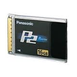 Panasonic AJ-P2CO16HG 16 GB P2 High Performance Memory Card for the AG-HVX200 Camcorder.
