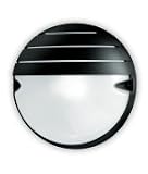 LBL Lighting 5746 Chip Round 25 Grille, White Finish with Sandblasted Glass