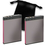 Pro Series NP-FT1 Equivalent Battery 2-PACK For Sony Cybershot DSC Series - DSC-T1 Digital Camera ** Package includes scratch-Guard Protector Bag and Mini Tripod **