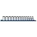 13 pc. 1/2&quot; Dr. 12pt. Standard Metric Socket Set