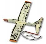 Folding Wing Glider with Sling Shot Action Glider Guillows