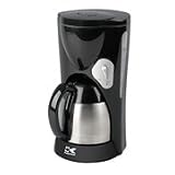 Coffee Maker Black/Silver w/Thermoflask Jar-by Kalorik