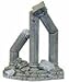 Blue Ribbon Pet Products ABLEE914 3-Column Ruins Curved Base Ornaments for Aquarium