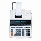 CNMCP1213DII - Canon 12-Digit 2-Color Heavy-Duty Print Calculator With Fluorescent Display