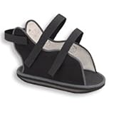 Cast Boot Canvas Black, Fits Size: Women 10-12 Men 8-12, Large - 1 ea