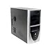 Electronics : APEX PC-319 ATX Mid Tower SL 300W 4 2 (4) Bays USB Audio 2*FAN C2D System Cabinet - Black
