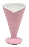 Ice Cream Dish - Waffle - Pink by Maxwell & Williams