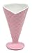 Ice Cream Dish - Waffle - Pink