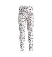 Cotton Rich All-Over Giraffe & Heart Print Leggings