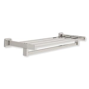 Franklin Brass 5557 Towel Shelf with Bar, Century Collection, 24 Width, Bright Stainless... by Franklin Brass