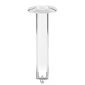 Lee's 0° Stainless Steel Swivel Base Flush Mount Rod Holder - Extra Long Tube