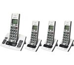 Clarity D613 D613HS 1.9GHz Cordless Phone 4 Handsets