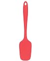 HIC Brands that Cook Essentials 11-Inch Silicone Spoon-Shaped Spatula, Cherry