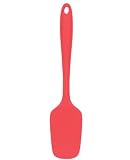 HIC Brands that Cook Essentials 11-Inch Silicone Spoon-Shaped Spatula, Cherry
