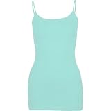 FULL TILT Womens Seamless Cami - Clear Blue