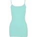 FULL TILT Womens Seamless Cami - Clear Blue