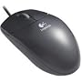Logitech U96 optische Maus schnurgebunden schwarz OEM