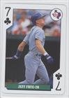 1993 U.S. Playing Cards Rookies #7C - Jeff Frye
