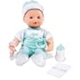 Little Mommy Real Loving Baby Cuddle & Coo Doll - Aqua Velour Outfit