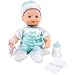 Little Mommy Real Loving Baby Cuddle & Coo Doll - Aqua Velour Outfit