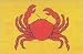 Crab Flag Polyester 3 ft. x 5 ft.