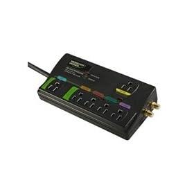 Monster Cable GreenPower HDP 650G 6-Outlets Surge Suppressor: Electronics