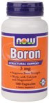 NOW BORON 3 MG - 100 CAPSULES
