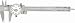 Starrett 1202-4 0-Inch to 4-Inch Dial Caliper