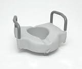 Elevated Toilet Seat with Arms/ BATHROOM SAFETY AID