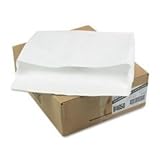 Quality Park R4650 Quality Park Tyvek Open Side Exp Envelopes, 10x16x2, White, 100/Ctn