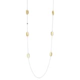 ELLE Jewelry Yellow MotherofPearl Sectioned Ov