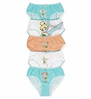 5 Pack Pure Cotton Disney Fairies Briefs