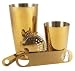 4 Piece Bar Set - Gold