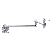 Danze D205057 Opulence Single Handle Wall Mount Pot Filler, Chrome