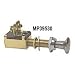 2 Screw Terminals Off-On Push Pull Switch Brass Push Pull Switch 2 Position