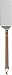 LamsonSharp Classic Rosewood Bbq 4" x 8" Large Turner