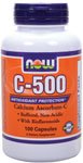 C-500 by NOW Foods - Vitamins (500 mg - 100 Capsules)