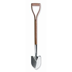 Brook and Hunter Premium Digging Shovel with a Hand Crafted Red Oak Handle and a Stainless... by Brook & Hunter