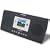 JCR-650 Digital Photo Frame FM Stereo Tri-Alarm Clock Radio with Digital Audio Player