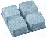SHEPHERD HARDWARE 9560 VINYL BUMPERS(PACK OF 6)